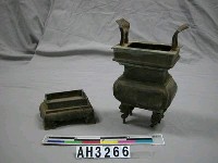 藏品(銅 方形爐)的圖片